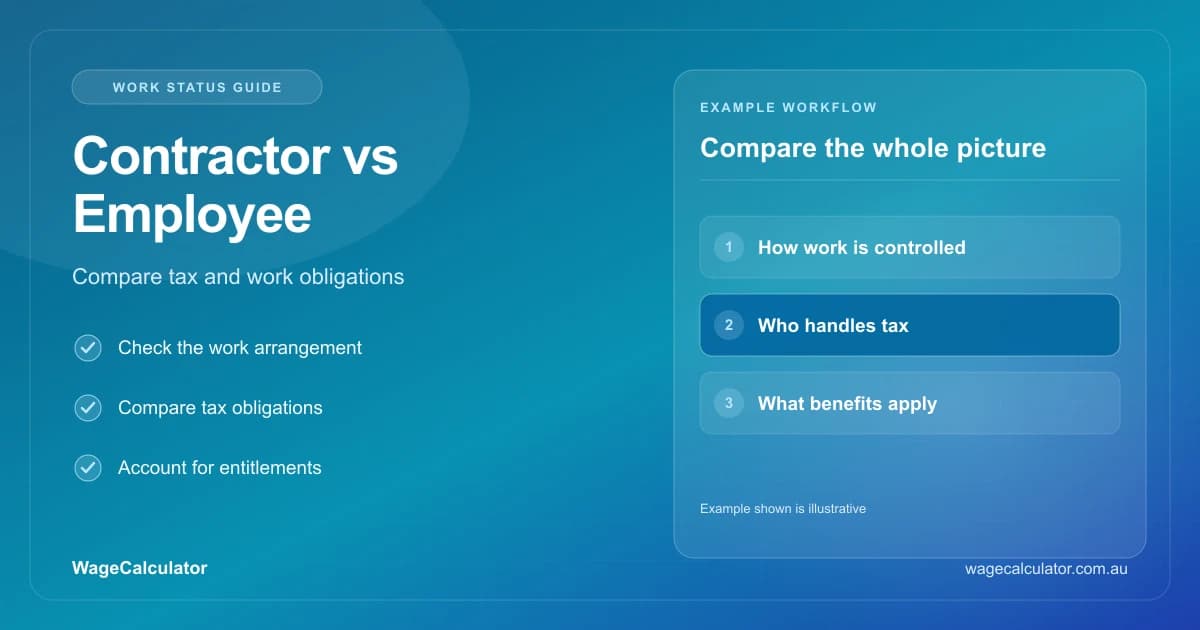 Cover image for Contractor vs Employee Tax Differences