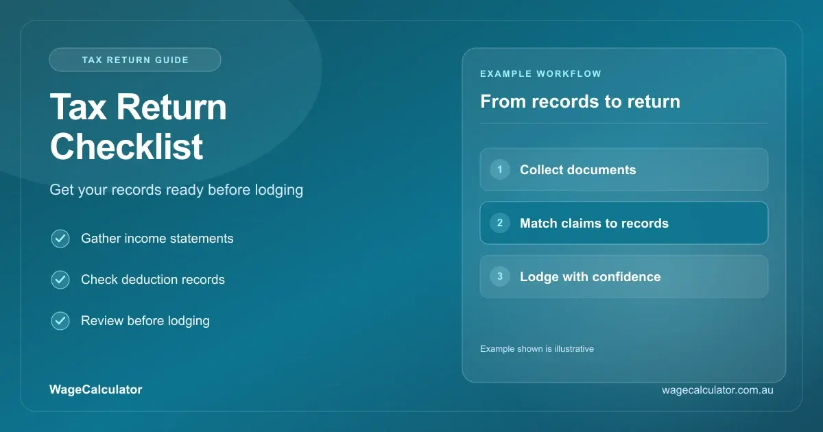 Cover image for Australian Tax Return Checklist